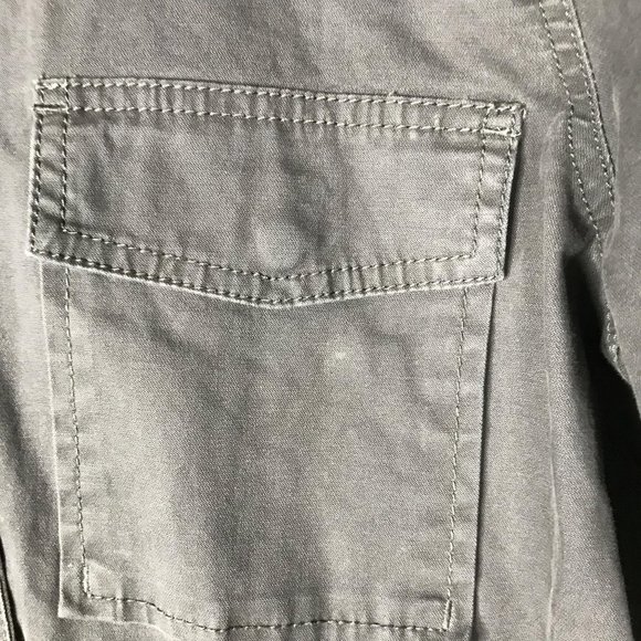 💜 LOFT all-season utility cargo jacket size Large - Picture 3 of 9